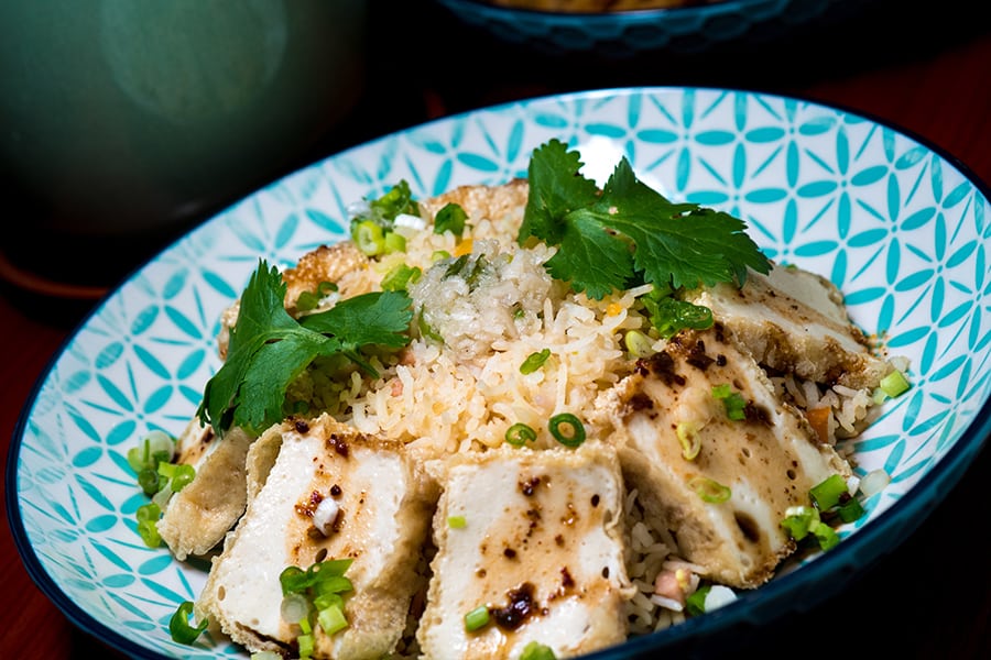 Confusion Plant Based Kitchen vegan vegetarian restaurants in Hong Kong 1000 layer tofu