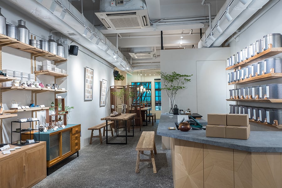 Plantation tea house by teakha sai ying pun interior