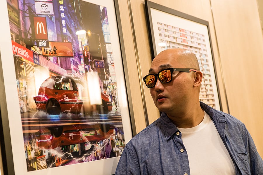A Flying Taxi? Surrealist artist Tommy Fung puts a grin on people’s faces with his whimsical art