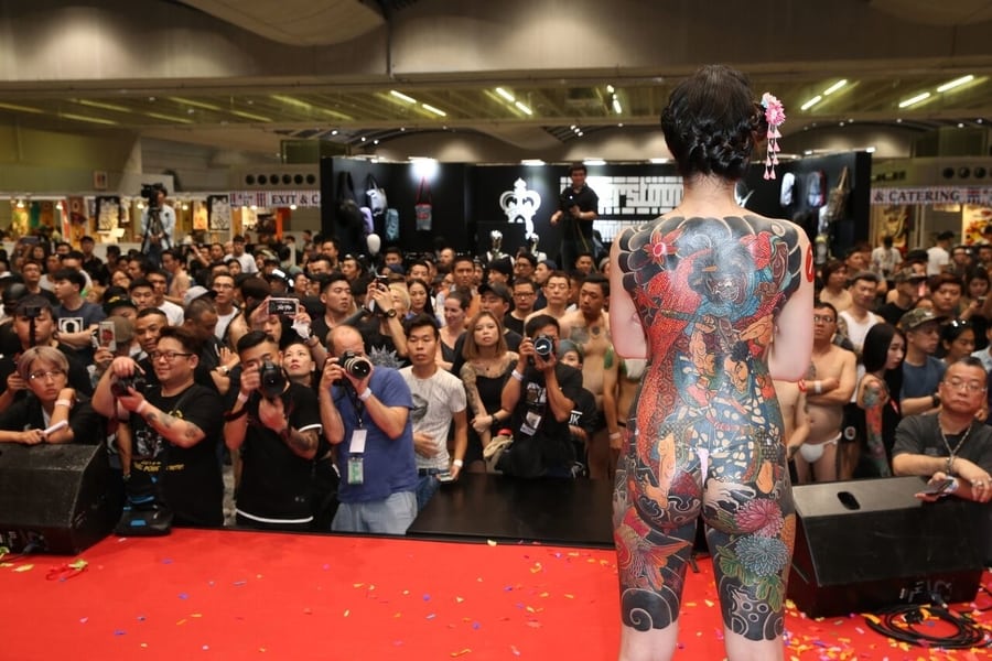 6th Hong Kong China International Tattoo Convention Kai Tak Cruise Terminal.