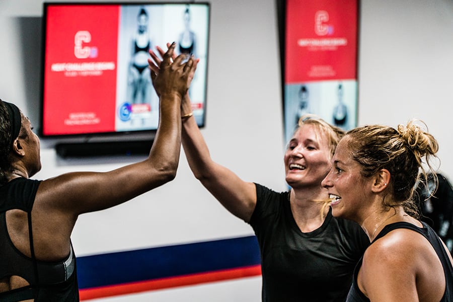 F45 Training Sai Ying Pun high five
