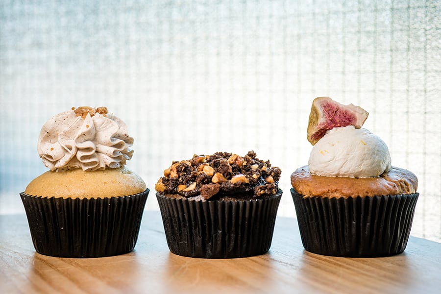 The Cakery vegan vegetarian cakes Hong Kong apple crumble coffee fig