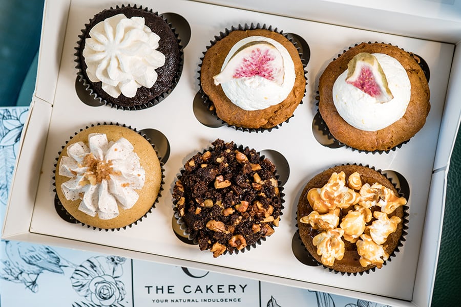 Heaven in a cupcake: The Cakery offers a variety of vegan cupcakes (with five interesting flavours!)