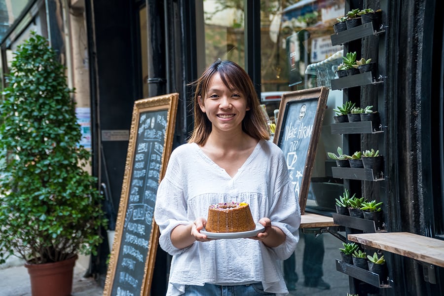 The Vege Lab vegan cake online store Yuki Chan