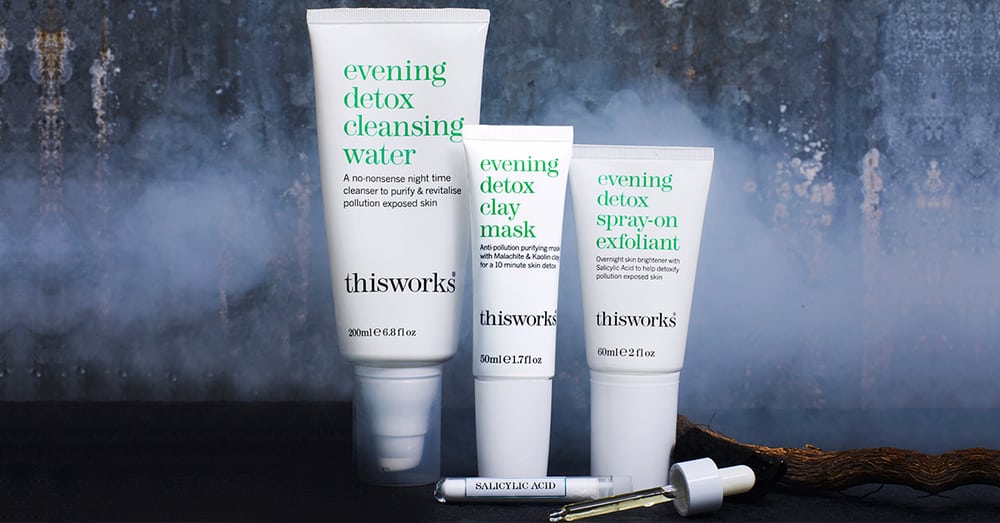 Hong Kong beauty skincare this works evening detox collection