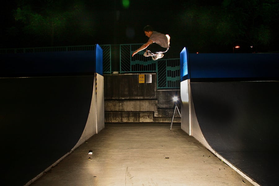 Skateparks in Hong Kong Mei Foo skater
