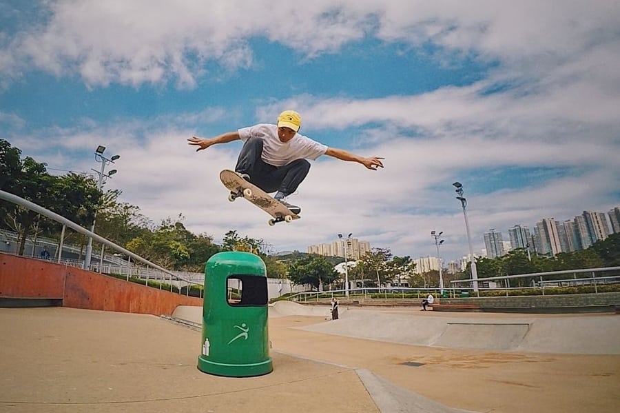 skateparks in Hong Kong Tseung Wan O skater
