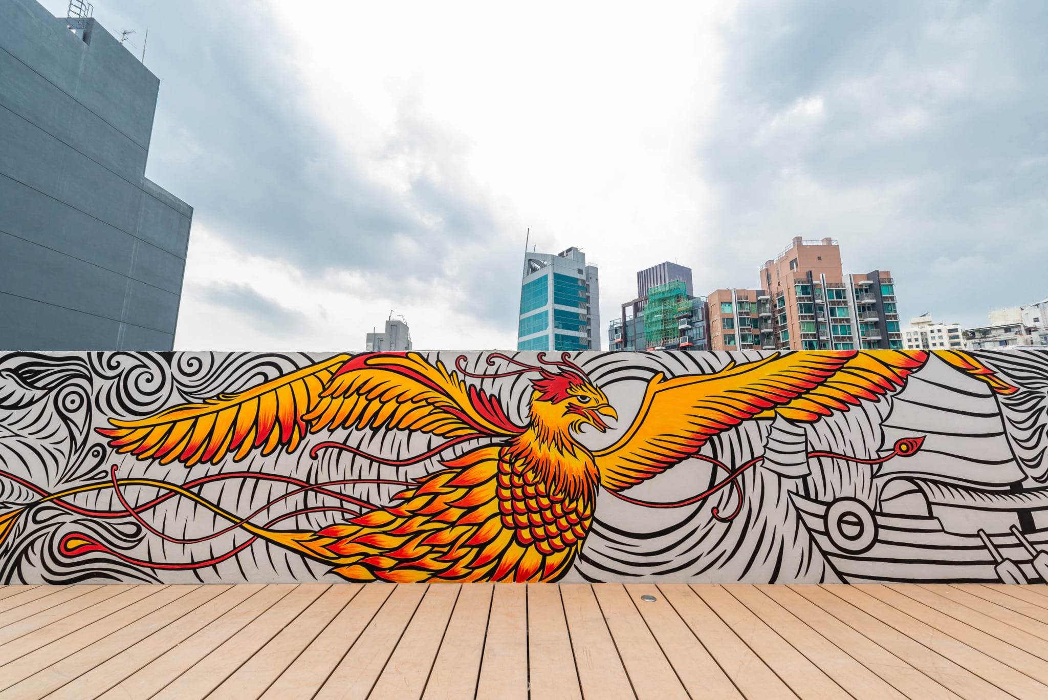 Alana Tsui Phoenix mural