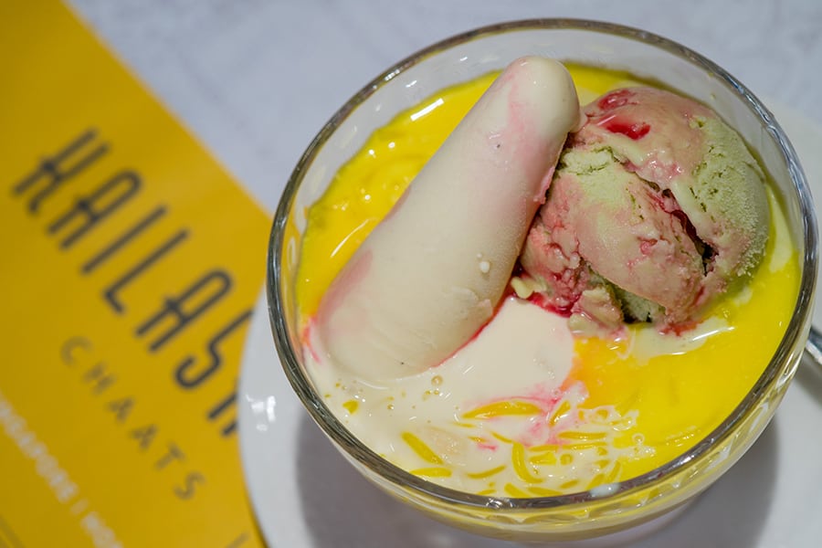 Kailash Parbat Falooda kulfi