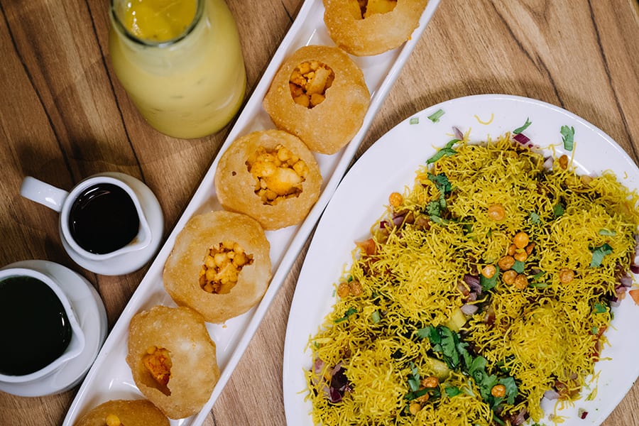 Indian restaurants in Hong Kong Kailash Parbat pani puri