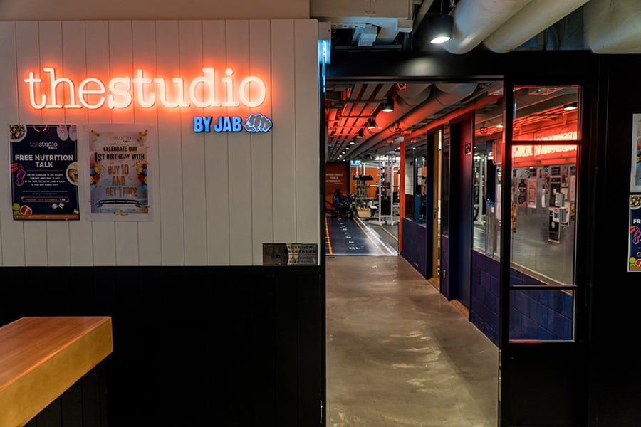 the studio by jab front entrance