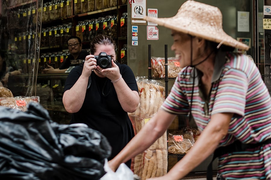tricia darling shooting on street