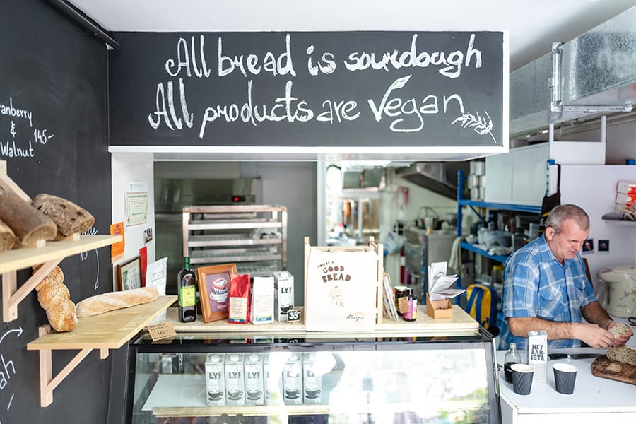 Mayse Artisan Bakery Hong Kong vegan sourdough interior