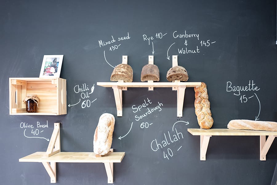 Mayse Artisan Bakery Hong Kong vegan sourdough wall