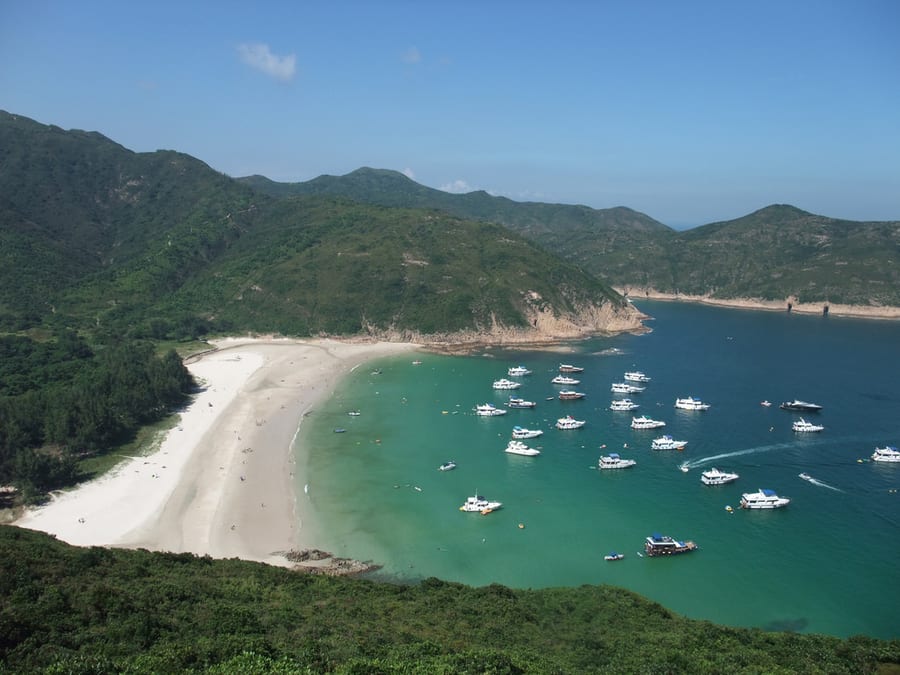 camping in Hong Kong Long Ke Wan