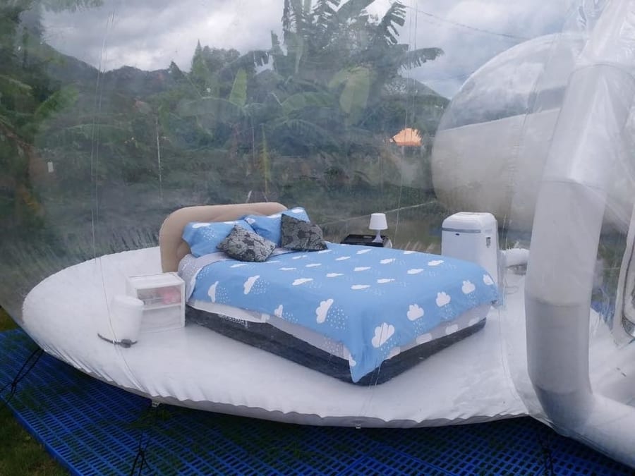 camping in Hong Kong Mingle Farm