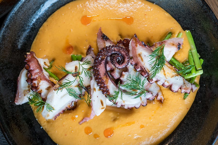Namo Avant Thai Restaurant octopus