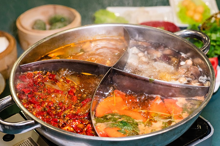 Pure Veggie House hot pot restaurants in Hong Kong vegan dim sum