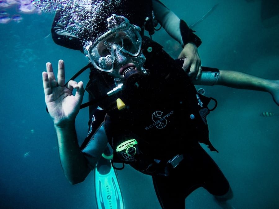experience gifts in Hong Kong scuba diving
