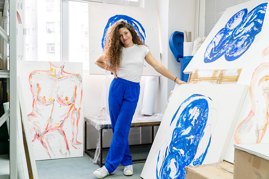 Hong Kong women Ophelia Jacarini interview Hong Kong artist French artist main image