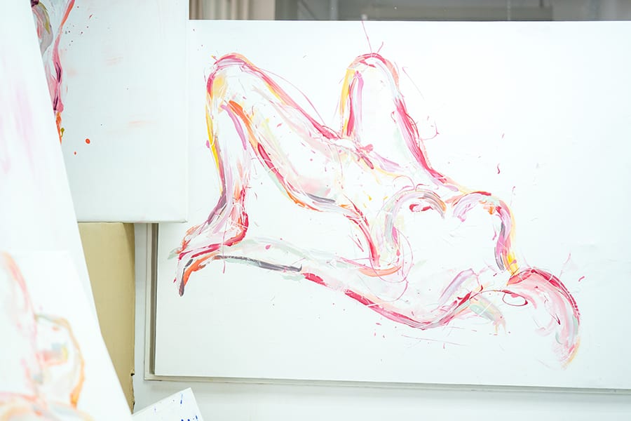 Ophelia Jacarini interview Hong Kong artist French artist nudity