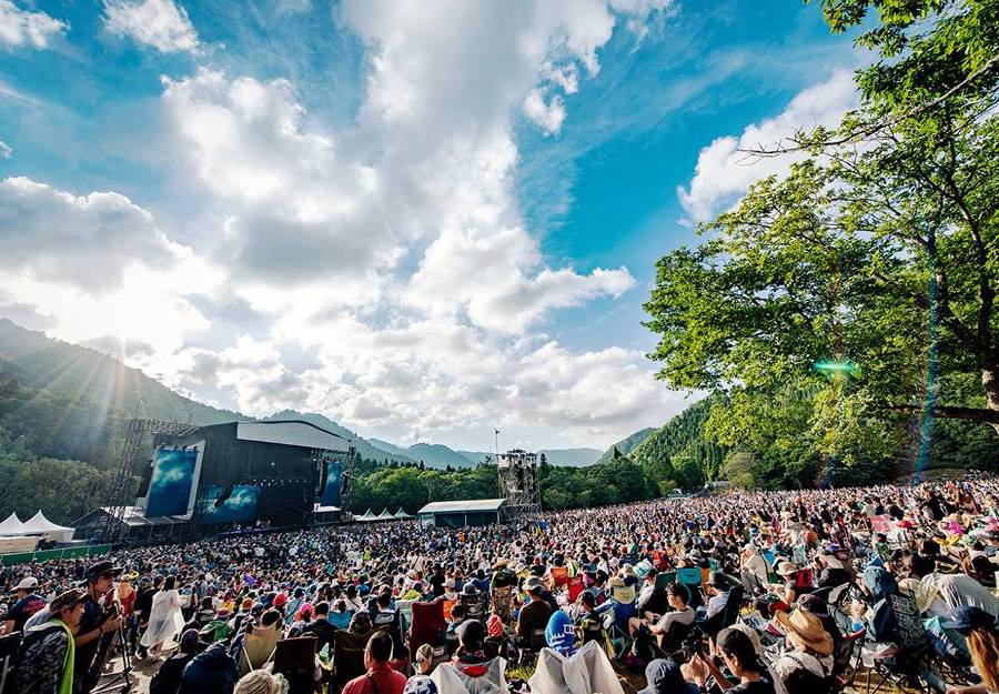 music festivals in Asia fuji rock festival