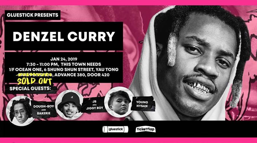 Denzel Curry Live in Hong Kong
