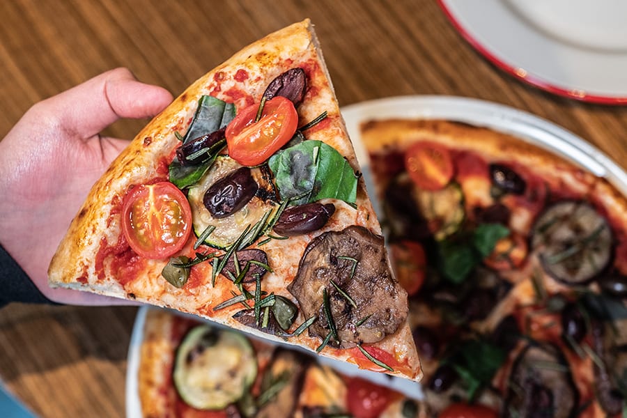 Homeslice pizza bar pizzeria Hong Kong ortolana