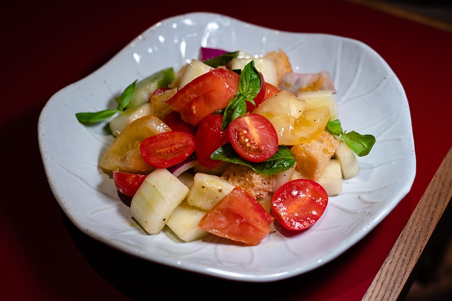 Homeslice pizza bar pizzeria Hong Kong panzanella salad