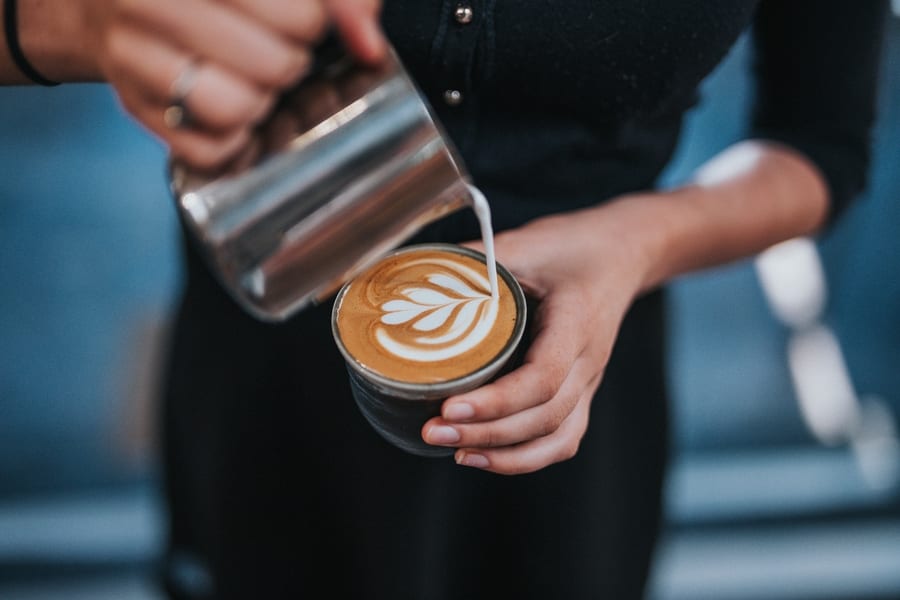 new cafes in Hong Kong 2019 January man pouring coffee