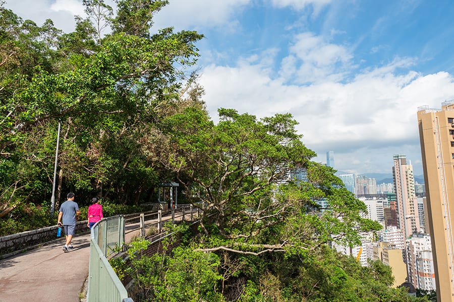 where to go running in Hong Kong Bowen Road