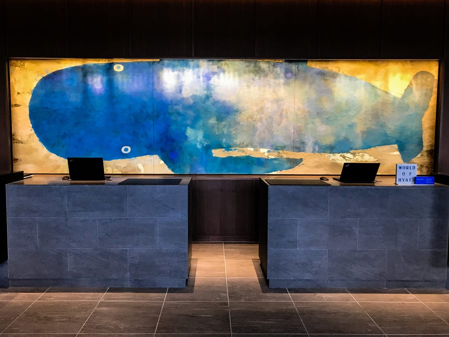 Hyatt Regency Seragaki Island Okinawa lobby