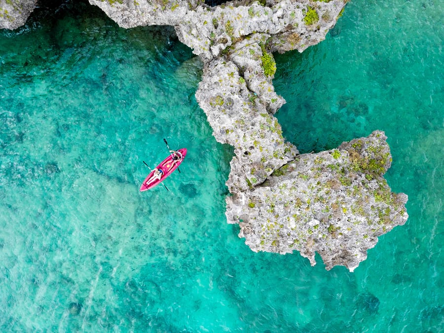 Hyatt Regency Seragaki Island Okinawa sea kayak