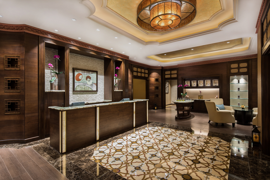 elemental herbology shine spa for sheraton reception