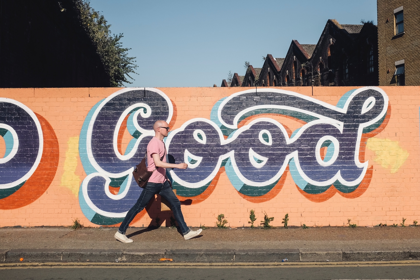 man walking