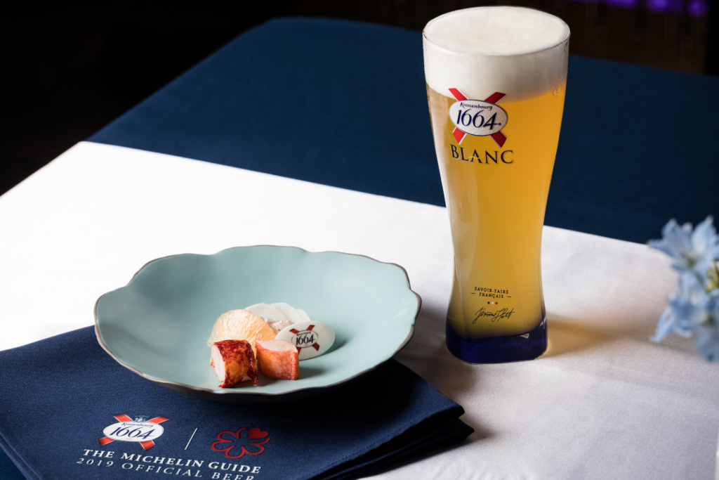 Kronenbourg 1664 X MICHELIN #DinnerInBlue: An exclusive beer pairing experience