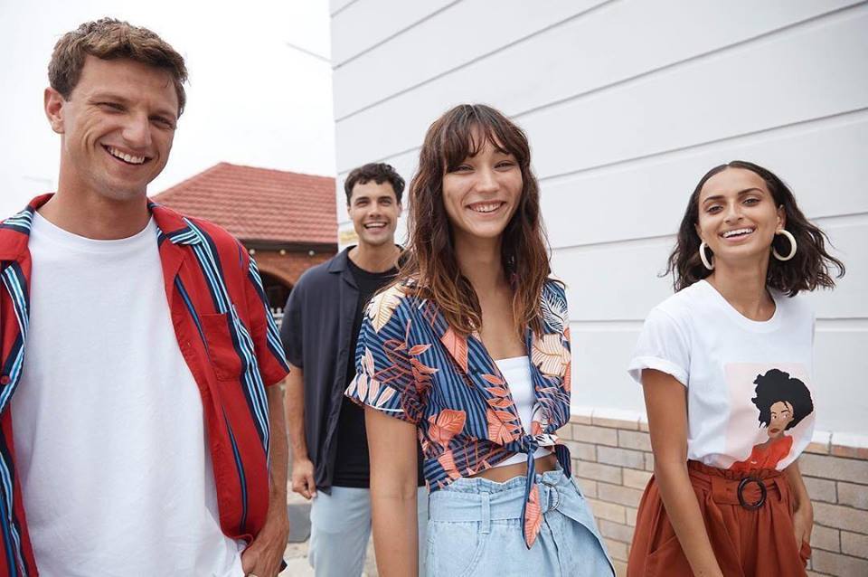 models wearing clothing from Cotton On
