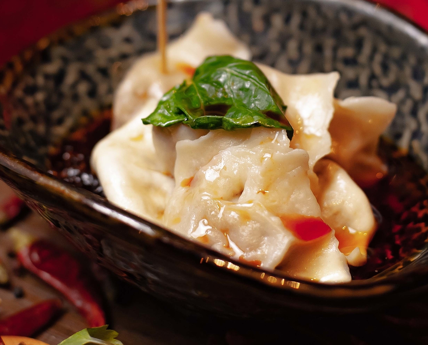 Impossible dumplings at Chili Fagara