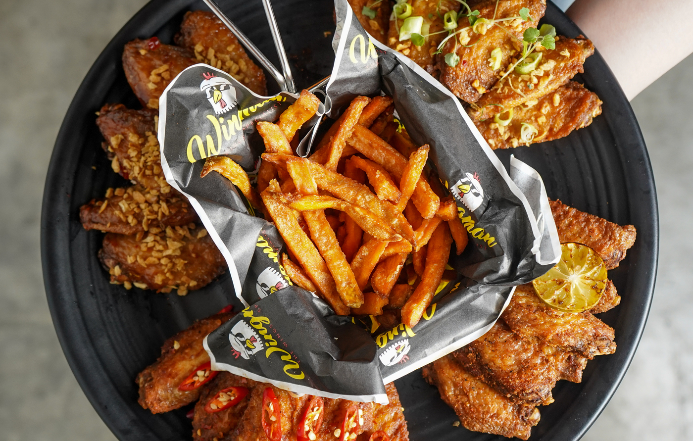 Wingman HK sweet potato fries