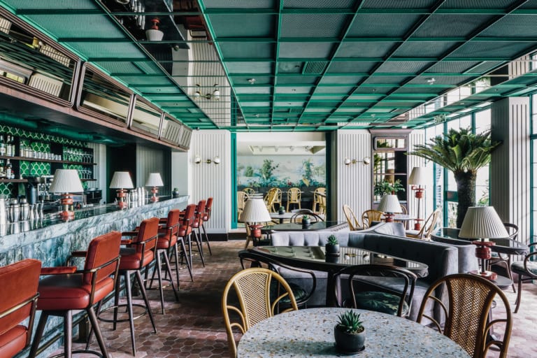 Louise delivers fresh French cuisine in an interior to die for