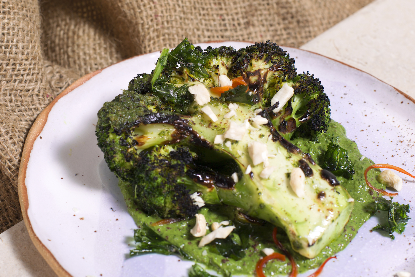 Bedu charred broccoli