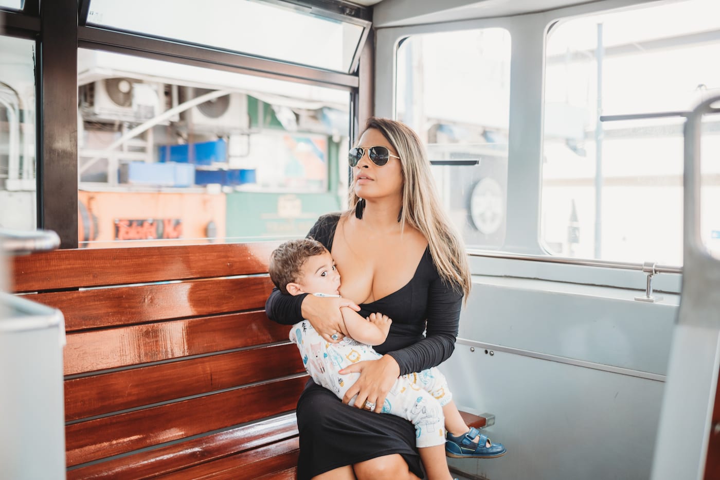 Liz Thomas discusses #ItTastesLikeLove, her campaign to decrease the stigma around breastfeeding in public