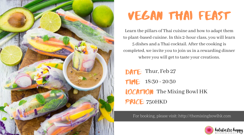 Vegan Thai Cooking Class & Dinner
