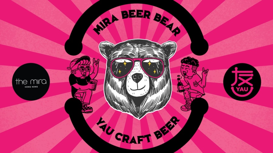 Mira Beer Bear x Yau Craft Pop Up Bar